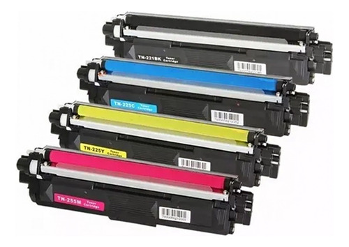 Combo 4 Toner Dcp9020cdn Dcp-9020cdn Dcp9020 Dcp-9020 Tinta Preto/ciano/magenta/amarelo