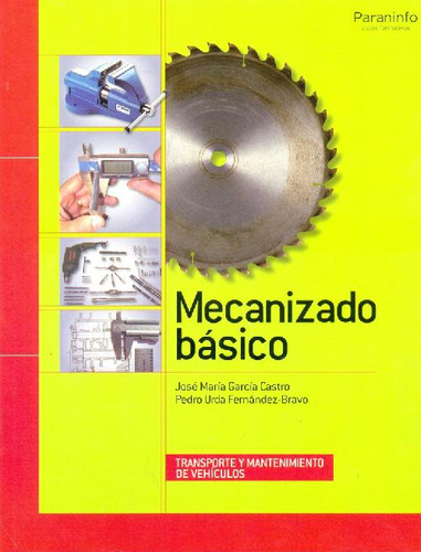 Libro Mecanizado Básico De Pedro Urda Fernández-bravo, José