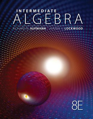 Libro Intermediate Algebra - Aufmann, Richard N.