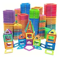 Comprar Juego Didactico Bloques De Construcción Magnéticos 48 Piezas