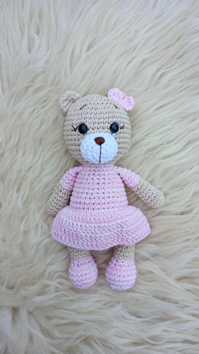 Osita Amigurumi Muñeco De Apego Tejido Crochet