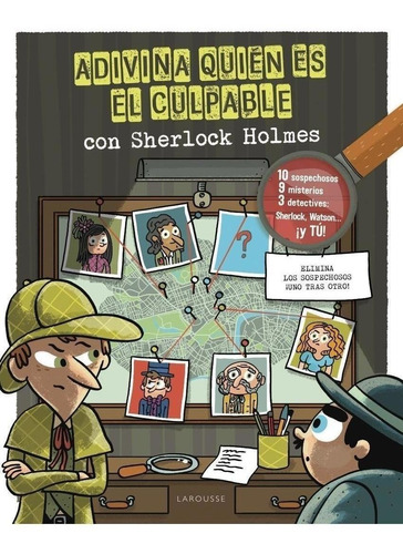 Libro: Adivina Quién Es El Culpable. Sherlock Holmes. Lebrun