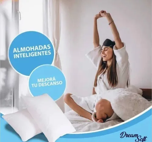 Pack X6 Almohadas Memoria Viscoelastica Espuma Dream Soft
