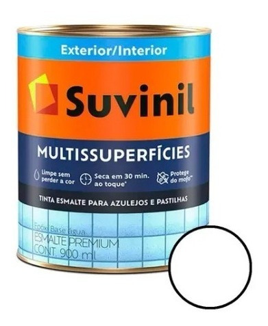 Imagem 1 de 4 de Tinta Epóxi Para Cozinhas E Banheiros 900ml Branco