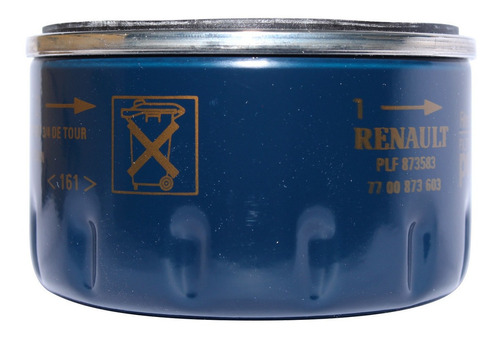 Filtro Aceite Renault Clio 1600 K7m Sohc  1.6 2004