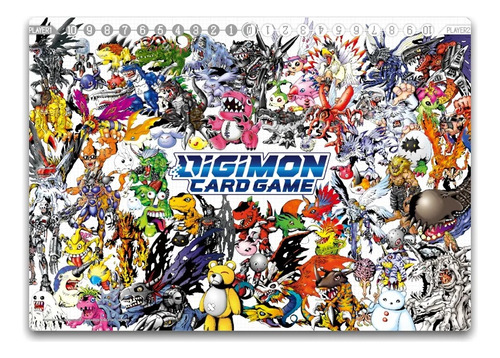 Playmat Digimon Tamers Sellado