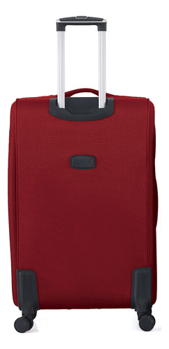 Set De 3 Maletas Ocsport, Semirigida De Tela Resistente Rojo Set De 3 Maletas Marca Ocsport Semi Rigidas De Tela Resistente Oct24006