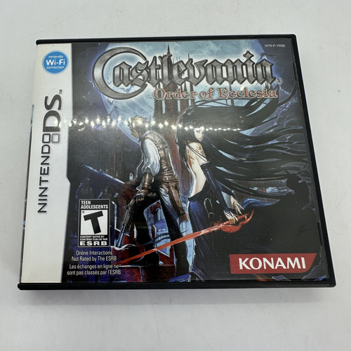 Castlevania Order Of Ecclesia Completo En Caja Nintendo Ds (Usado)