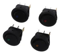 Comprar 4 Interruptores Basculantes Led, Interruptor De Apagado, 12