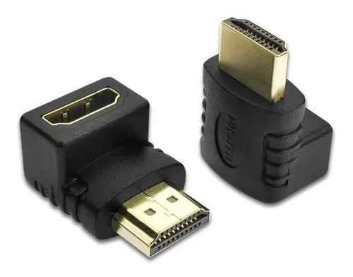 CONECTOR EN L HDMI MACHO-HEMBRA