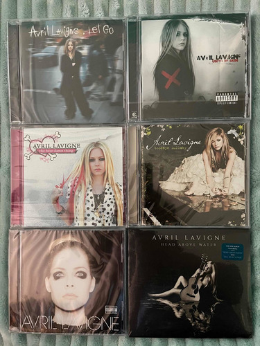 Colección 7 Cds Avril Lavigne Nuevos Y Sellados