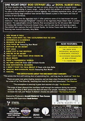 Imagen 2 de 2 de One Night Only - Rod Stewart En Vivo En El Royal Albert Hall