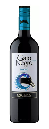 Vino Chileno Gato Negro Merlot - mL a $63