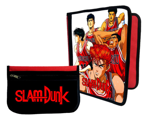 Combo Carpeta + Cartuchera Slamdunk #245