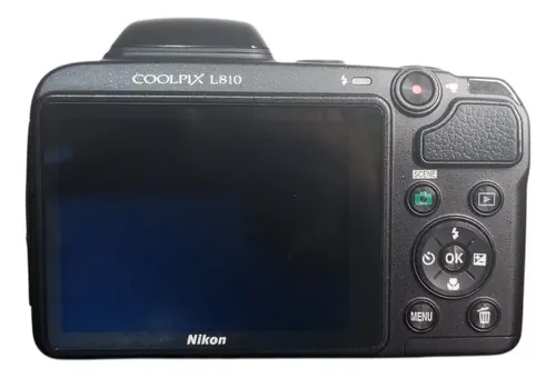 Câmera Nikon Coolpix L810 16mp Zoom 26x Lcd 3 Hd- Garantia
