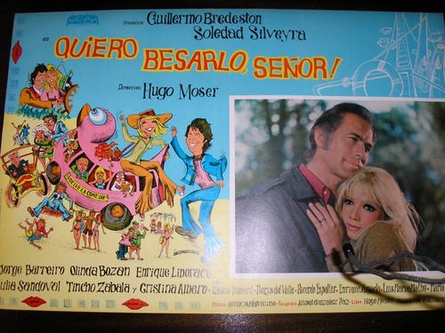 Poster Original Filme Quiero Besarlo, Señor!