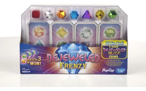 Juego De Mesa Bejeweled Frenzy De Hasbro Gaming