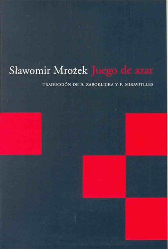 Juego De Azar - Mrozek, Slawomir