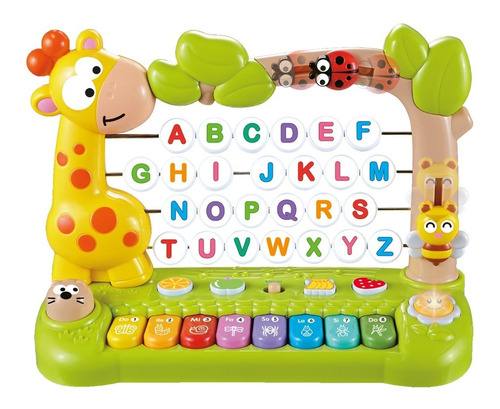 Imagen 6 de 10 de Abecedario Didactico Bilingue Con Sonido P/ Bebe Duende Azul