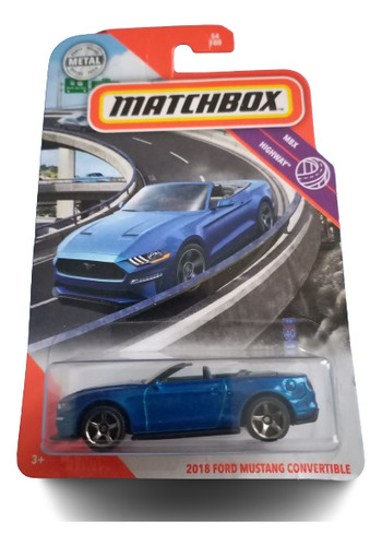 2018 Ford Mustang Convertible - Matchbox