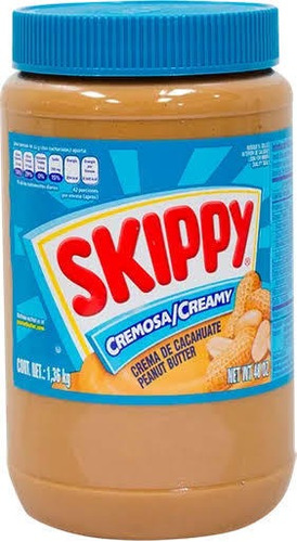 Crema De Cacahuate Skippy De 1.36 Kg.