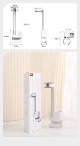 Soporte De Pared Lazy Para Secador De Pelo, Baño, Sin Necesi