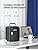 Mini Refrigerador Portátil Termoeléctrico 4l/6 Latas Piel, B