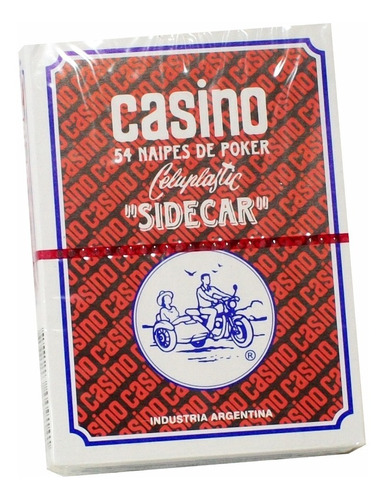 Naipes Casino Sidecar Mazo X 54 Cartas Póker