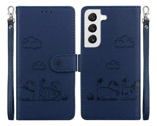 Funda Abatible For Samsung Galaxy S22 Plus Cat Rfid De