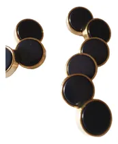 Comprar Antigua Casa De Botones Botones Centro Color Negro T18mm