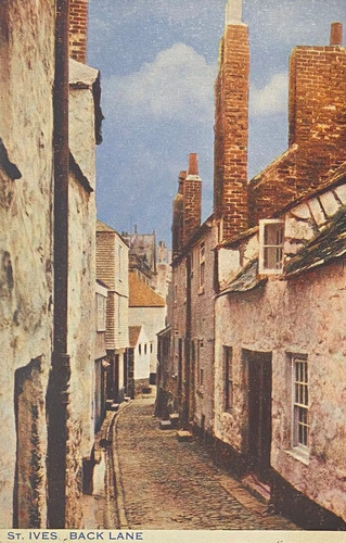 Antigua Postal St Ives Back Lane, P02/ 39