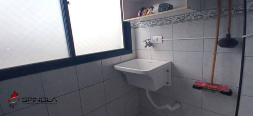 Apartamento Com 1 Dormitório À Venda, 58 M² Por R$ 265.000,00 - Vila Tupi - Praia Grande/sp - Ap3492
