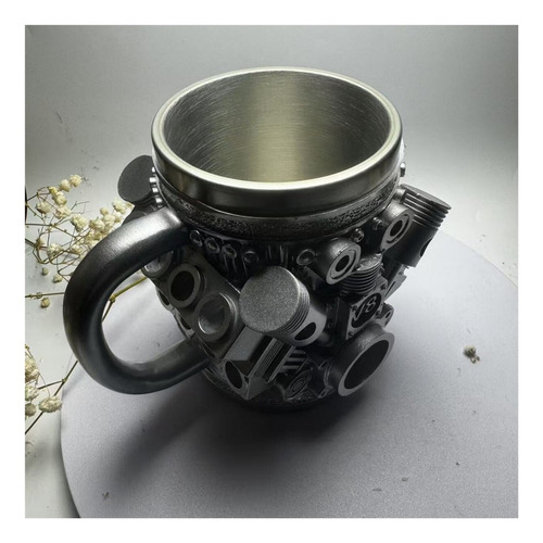Taza Personalidad Creativa Taza De Acero Inoxidable V8