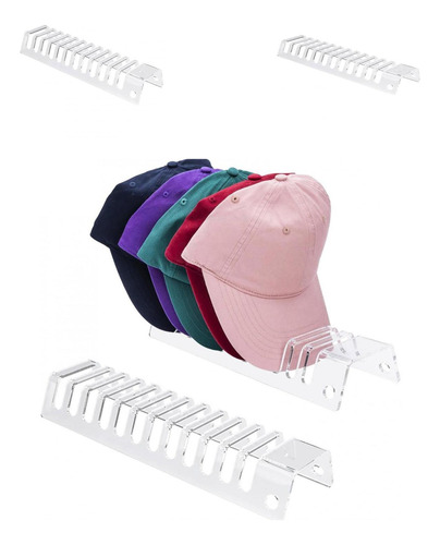 Soporte De Acrílico Para Guardar Gorros De Béisbol De 1 Dorm