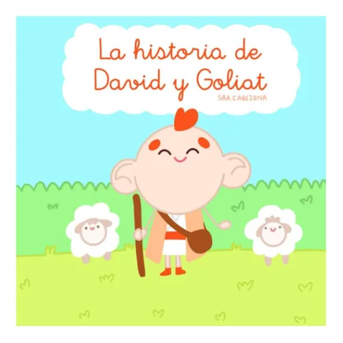 Libro: La Historia De David Y Goliat Para Colorear (historia