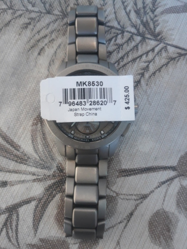 Michael Kors Titanium Chronograph Watch Mk8530