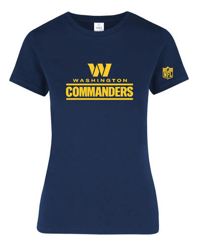 Playera Dama Commanders Washington Nfl