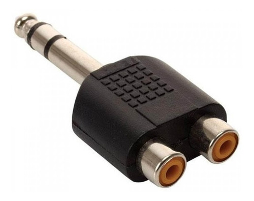 Adaptador Doble Hembra Rca  A Plug 6.5 