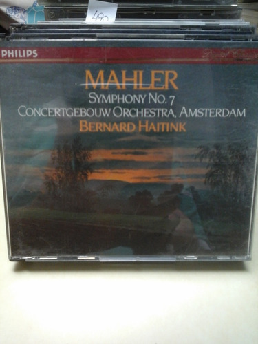 Cd 0210 - Symphony No 7 - Gustav Mahler  - L299 