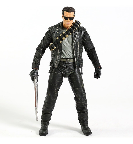 Figura De Acción Neca Terminator T-800 De Arnold Schwarzeneg