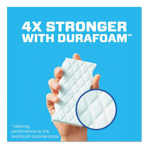 Sr. Esponjas Clean Magic Eraser Extra Power (caja De 30) Blanco.