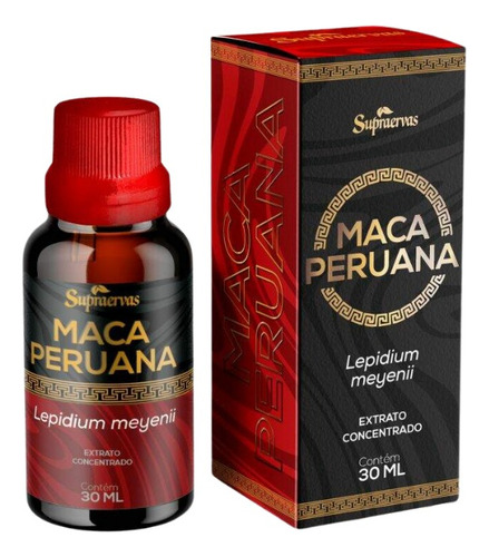 Maca Peruana Extrato Fluido Concentrado 30ml Narural