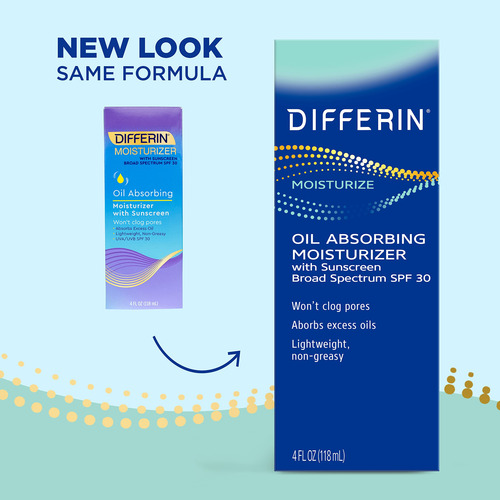 Differin Oil Control Moisturizer With Sunscreen - Broad Spec