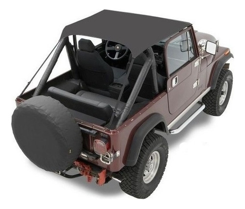 Bikini Jeep Wrangler Cj5 Cj7 Yj Toldo Tradicional + Barra 