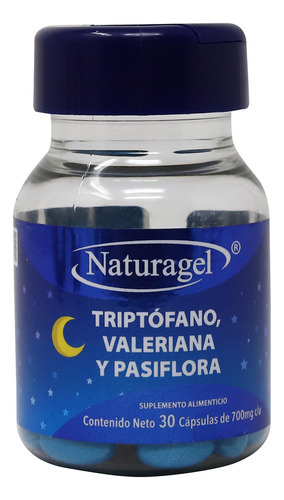 Triptófano, Valeriana Y Pisaflora Suplemento Alimenticio Nat Sabor Sin Sabor
