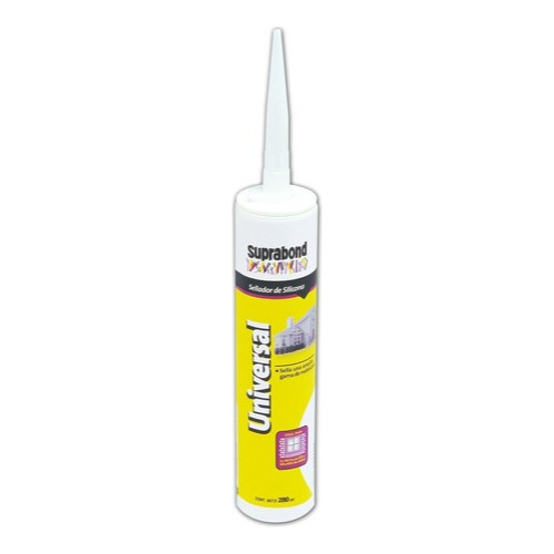 Sellador Silicona Universal Suprabond Blanco 280ml