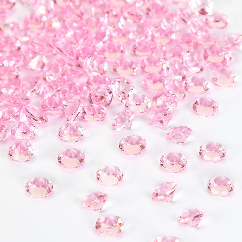 1500 Piezas De 0.3  (8 Mm) De Diamantes De Color Rosa, ...