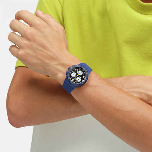 Reloj Swatch Nothing Basic About Blue Susn418