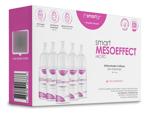 Smart Mesoeffect Like Rejuvenescedor 5 Monodose 5ml Smart Gr