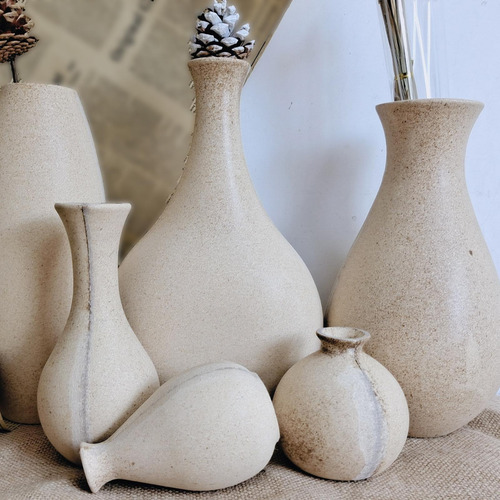 Florero De Madera Maceta Decorativa Maceta Estilo Grande C